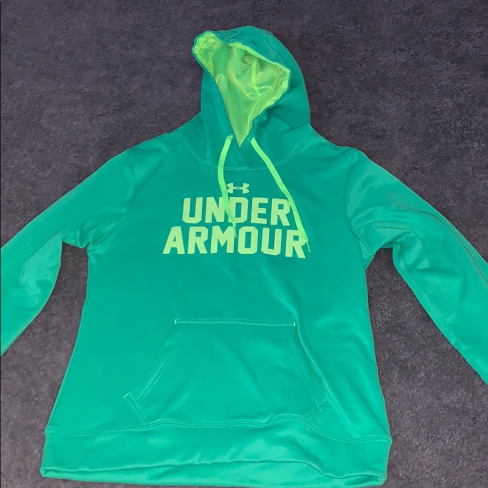 Green Under Armour Hoodie